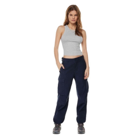 Pants - Balance V2 Seamless Long Sleeve Crop Top Olive Green Womens Size Medium